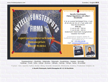 Tablet Screenshot of fonsterputsare.com